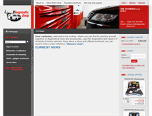 Tablet Screenshot of diagnostic-shop.com